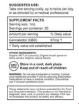 USDA Organic THC Free CBD Oil 2000mg - Chocolate Raspberry - Team America CBD