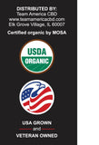 USDA Organic THC Free CBD Oil 2000mg - Chocolate Raspberry - Team America CBD