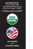 USDA Organic THC Free CBD Oil 2000mg - Orange Dream - Team America CBD